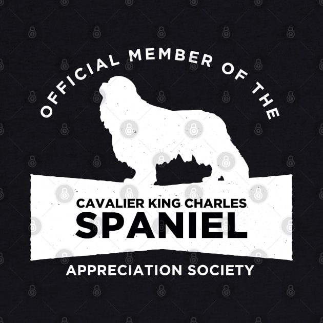 King Charles Spaniel Appreciation Society by Rumble Dog Tees